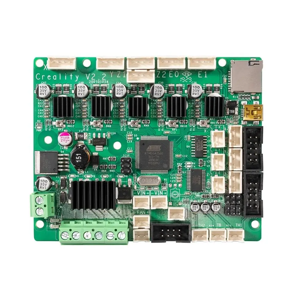 Материнская плата TMC2208 12/24 В бесшумная материнская V1.1.5 драйвер для Creality 3D Ender 5 PLUS
