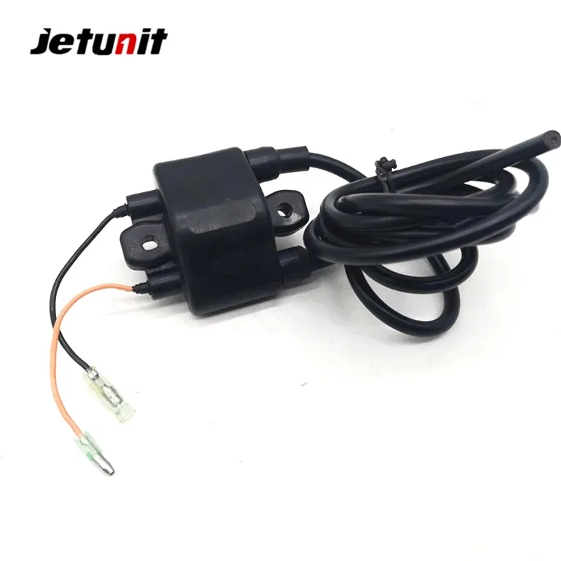

JETUNIT 100%premium outbroad IGNITION COIL ASSY FOR TOHATSU NISSAN M 9.9, 15, 18, NS 9.9, 15, 18HP(2Strokes).1997 to 2014 later