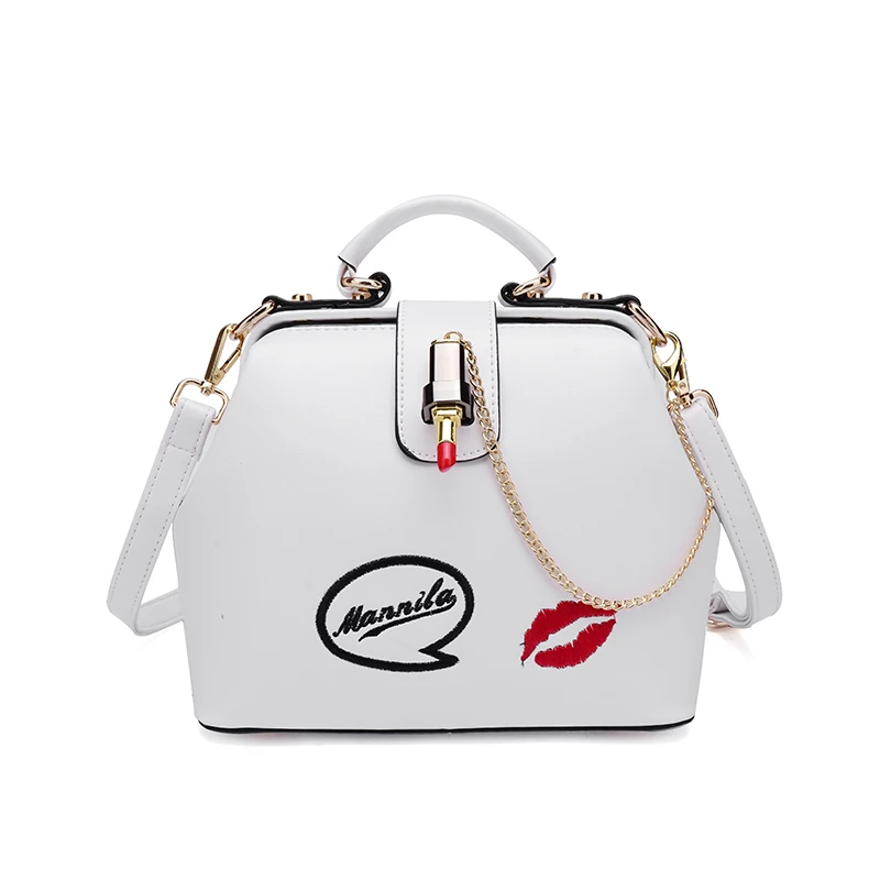 

Роскошная женская сумка KYYSLO 2019, Повседневная модная женская сумка-мессенджер через плечо с цепочкой и замком, дизайнерская сумка высокого к...