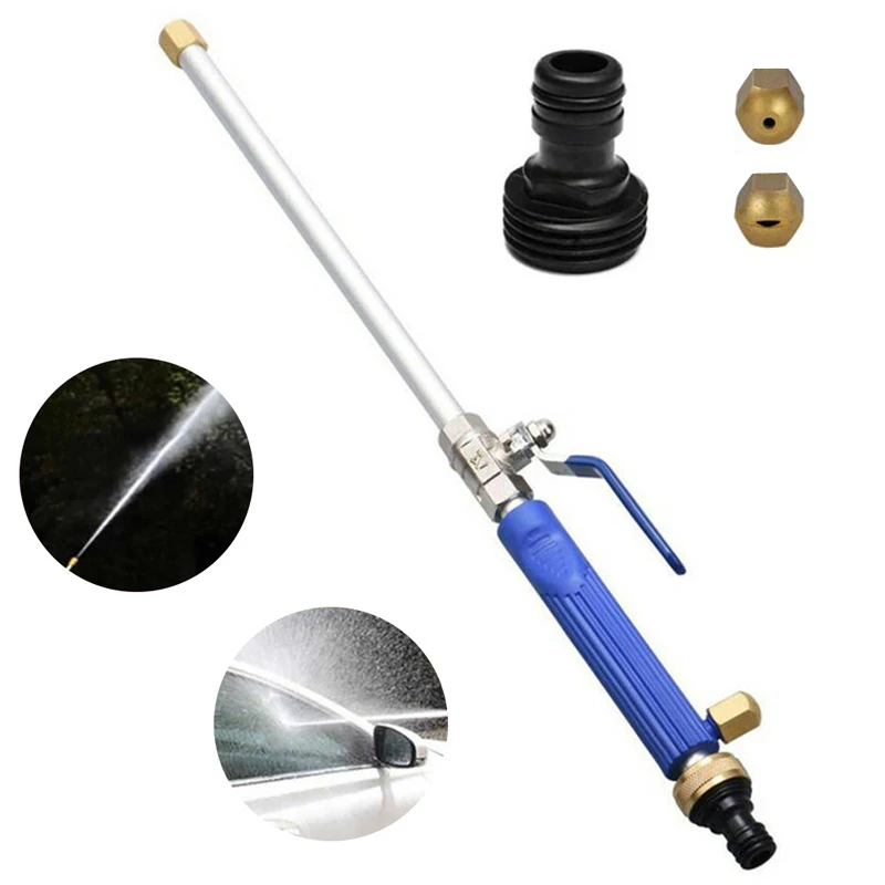 

High Pressure Water Sprayer Washing Device Car Washer Spray Metal Water Device Car Washing Tools Garden EJ