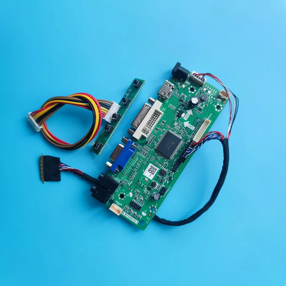 Работает с LP156WH2(TL)(B1)/(TL)(BA)/(TL)(RA)/(TL)(AB)/TLQB M.NT68676 LVDS DVI VGA светодиодная плата
