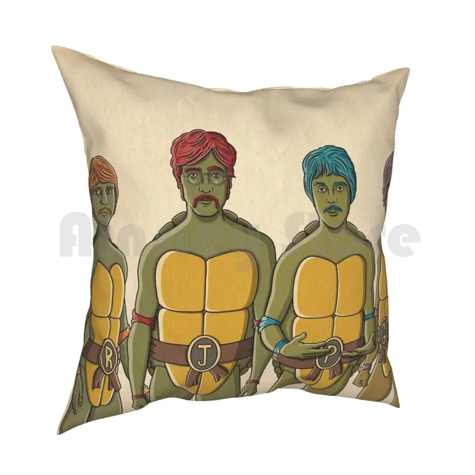 Чехол-Подушка Mutant Mystery Tour домашняя мягкая декоративная подушка с принтом