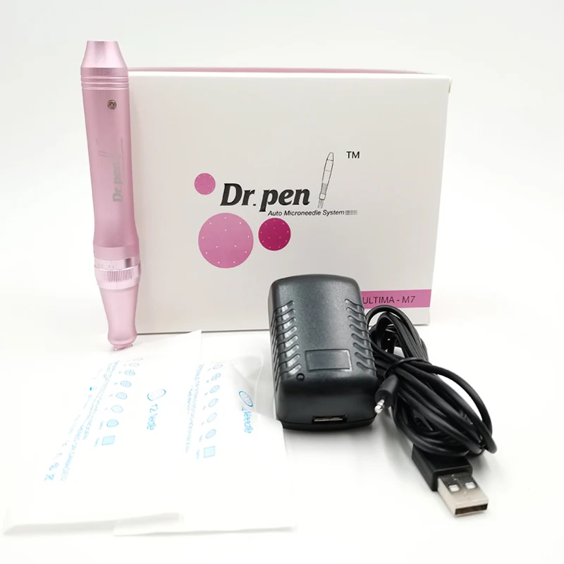 Беспроводной Dr. Pen M7 W Дерма ручка микроиглы микро иглы картридж устройство