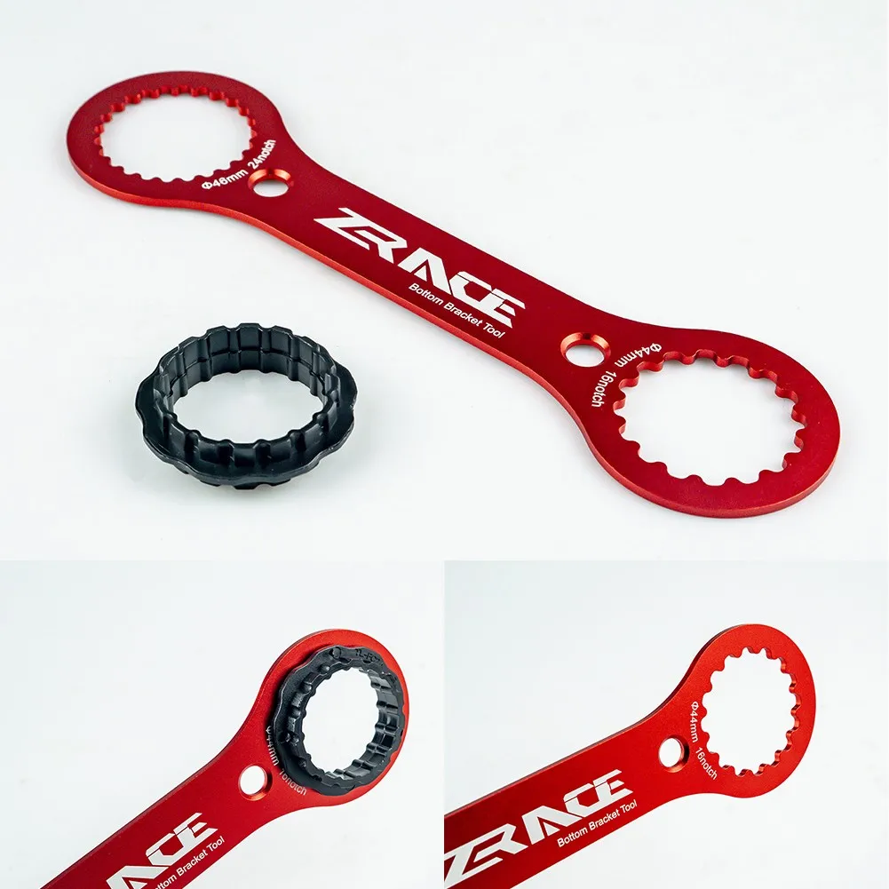 

ZRACE 4 In 1 Bottom Bracket Wrench Tool , Compatible With SRAM DUB, SHIMANO BSA / FC-25 / FC-24, CNC AL7075 DUB-BSA TOOLS