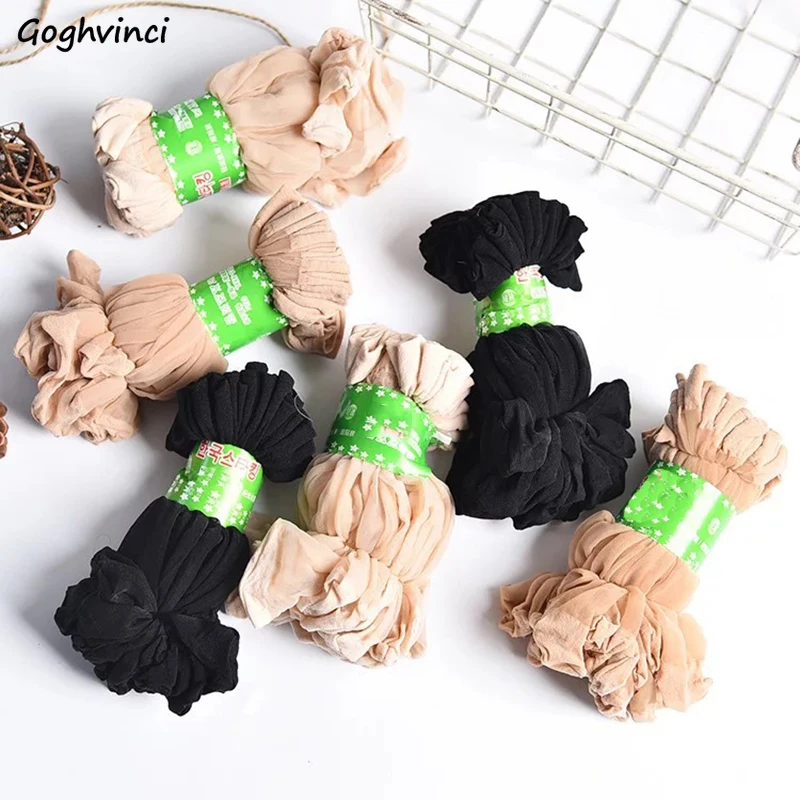 Носки женские эластичные однотонные дышащие дезодорирующие мягкие повседневная