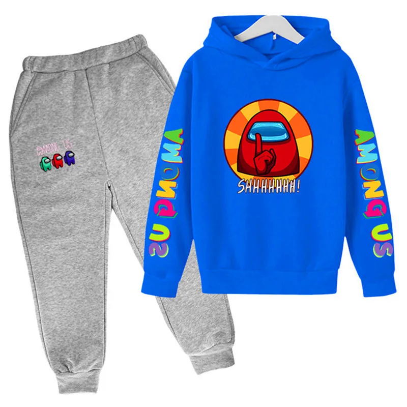 

Among Us Printing Harajuku Hooded Pullover For Baby Boys Autumn Unisex Sweatshirt Streetwear Hoodies Girls Casual Clothing