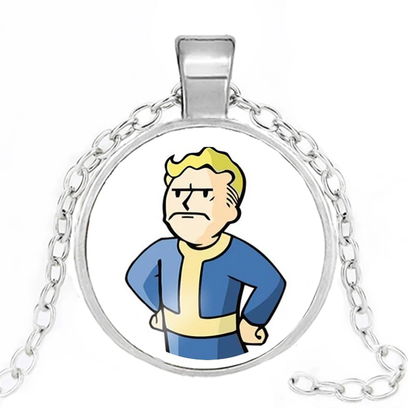 Пип бой простые милые Nuka Cola Fallout Raduation 4 ожерелья модный стиль Косплей Аксессуары