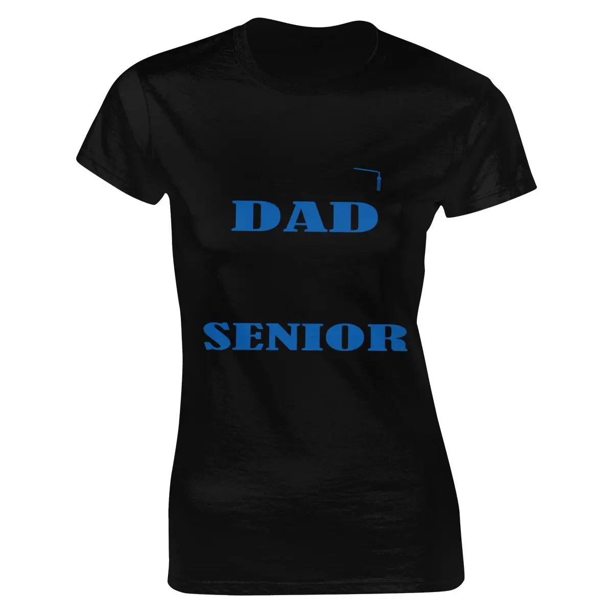 

Proud Dad Of A 2021 Senior Aesthetic Clothes Comfortable Tee 100% Cotton