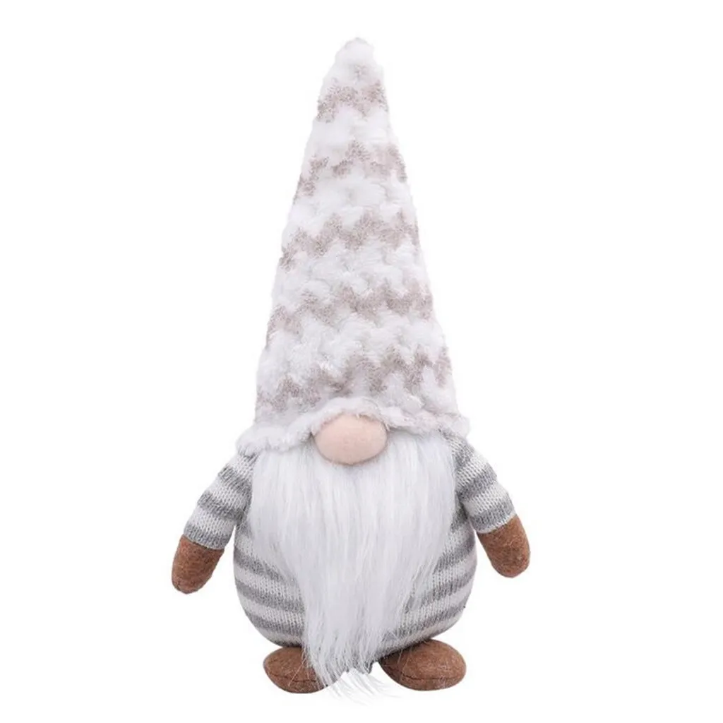 Плюшевые Вязаные рождественские украшения Безликий куклы лес Elder Рудольф