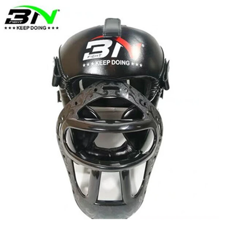 Новинка боксерский головной убор для MMA с маской Муай Тай тхэквондо шлем съемная