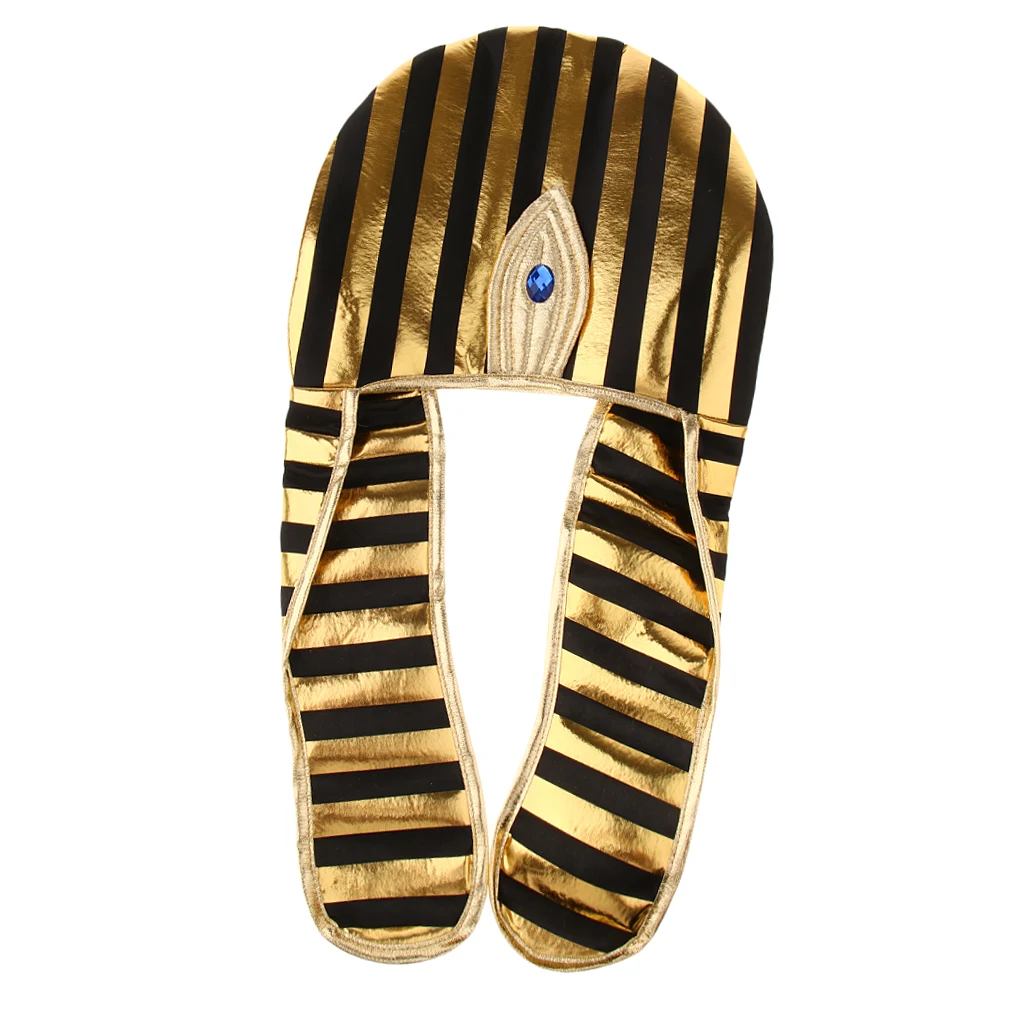 Смешные Мужчины Женщины Косплей Египет египетский фараон король шляпа реквизит