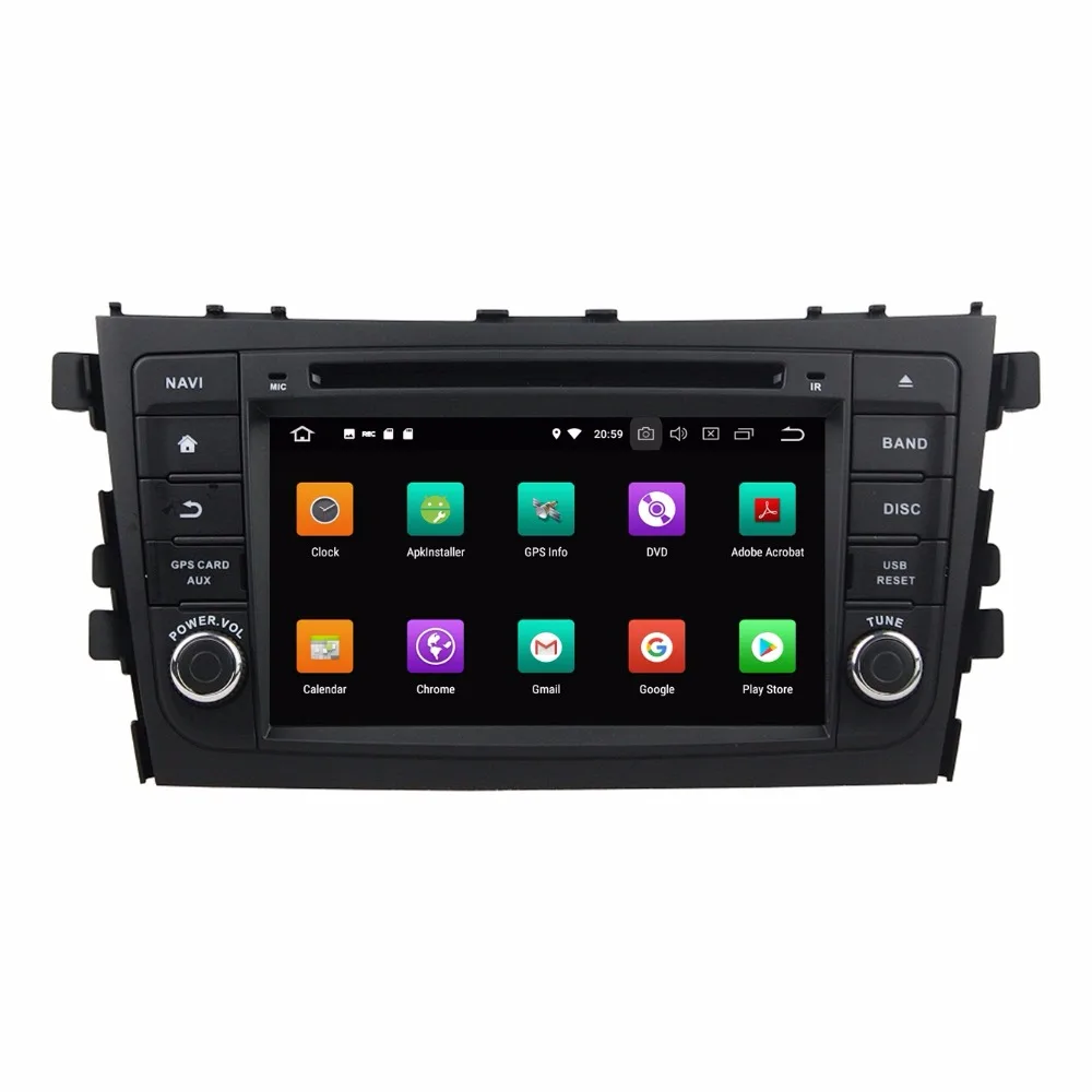Автомагнитола с восьмиядерным процессором 7 дюймов Android 9 0 DVD-плеером GPS для Suzuki ALTO