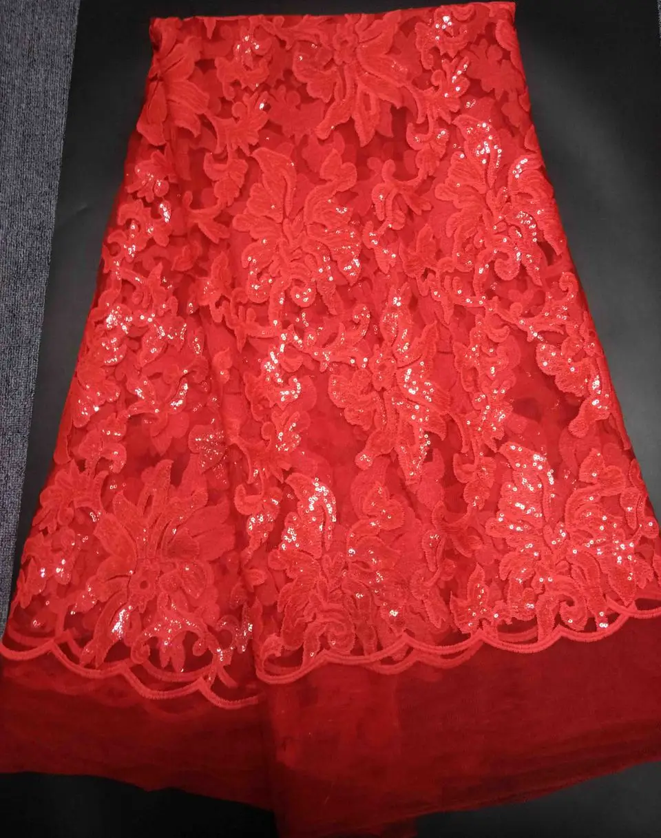 2022 Высококачественная африканская кружевная ткань золотистая розовая