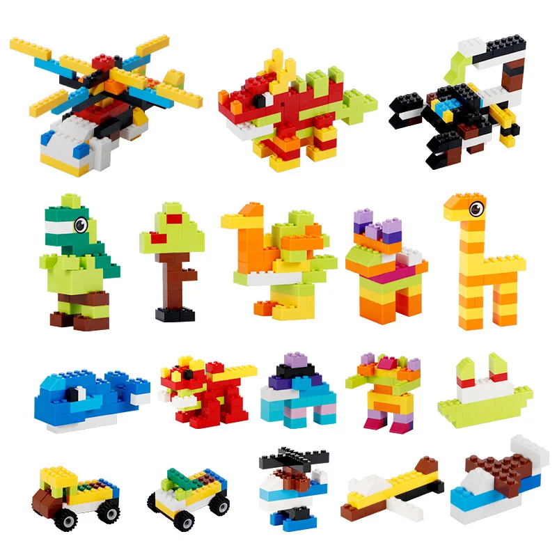 

2500 Pieces Building Blocks City DIY Creative Bricks Bulk Model Figures Educational Kids Toys Indoor toys Compatible All Brands