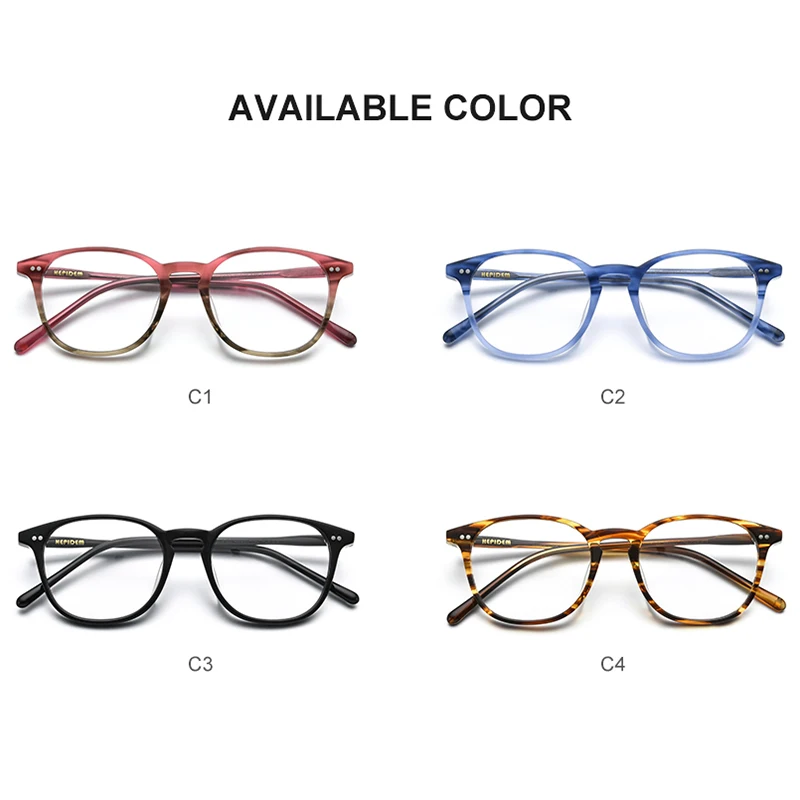 HEPIDEM ацетатные очки оправа для мужчин квадратные по рецепту 2020 новые женские и