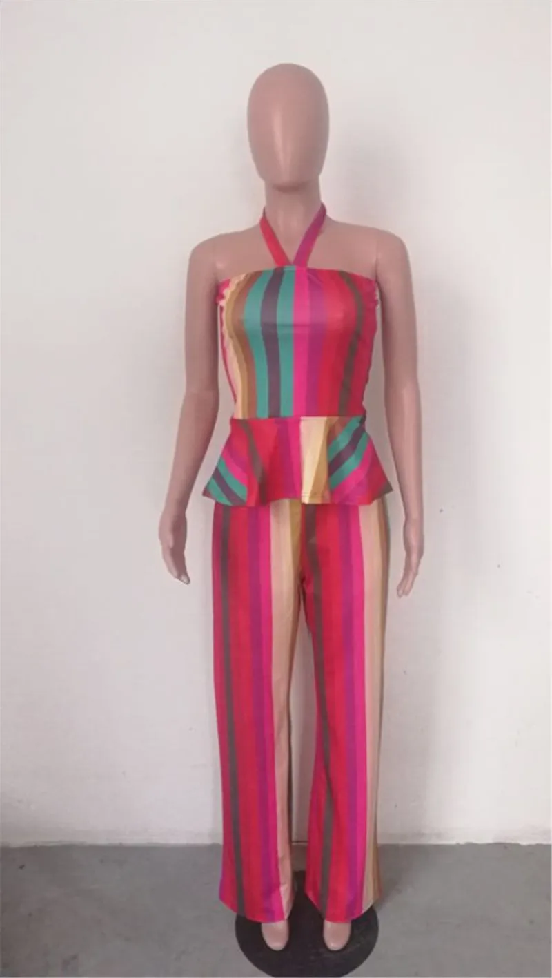 Женский праздничный костюм из двух предметов комплект укороченный топ и брюки