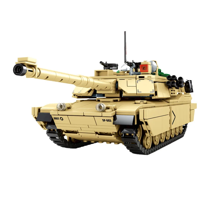 Gulo gulo 904 шт. военный Challenger 2 Основной боевой танк строительные блоки слово