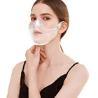Прозрачная крышка для рта прочная маска для лица комбинированная пластиковая многоразовая прозрачная маска для лица Защитная маска для лица