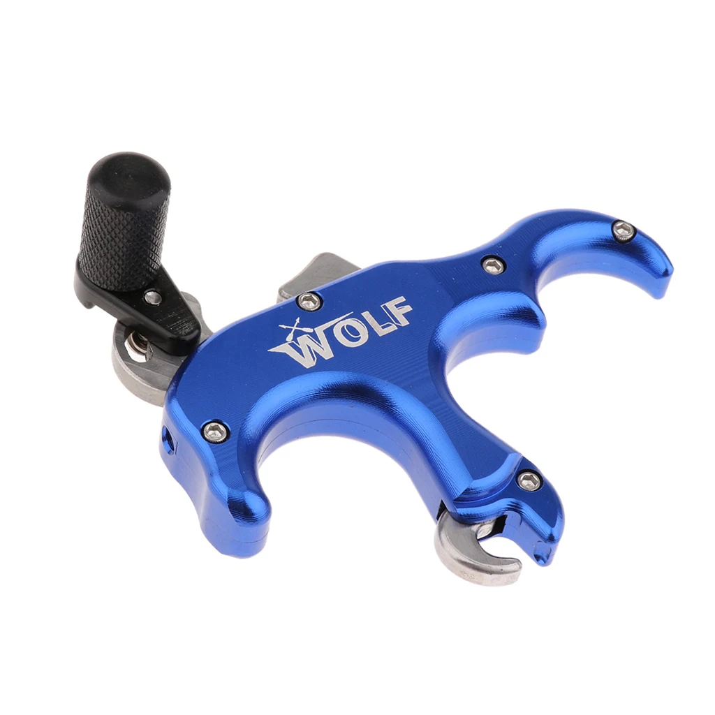 3 пальца комбинированный лук релиз штангенциркуль триггер для большого рукоятка