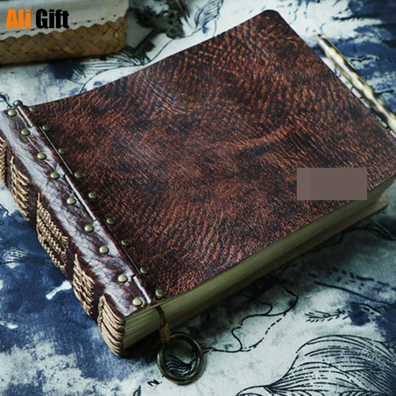 

Кожаный Блокнот A5 горизонтальной версии, ручная работа, смены ядер, простой кожаный блокнот