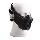Уличная Маскарадная маска-респиратор, ветрозащитная Пылезащитная маска для косплея, для катания на лыжах, езды на велосипеде, регулируемая защитная маска для лица