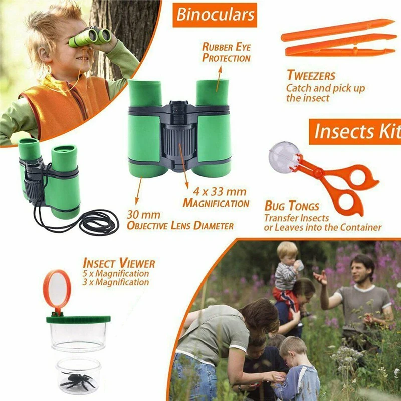 11 шт. Детский набор игрушек в виде насекомых | Игрушки и хобби