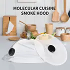 Купольная крышка для пистолета для курения, акриловый инфузор для курения, Колокол, крышка для коктейльных напитков, для тарелок и мисок, 2 шт.