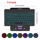 Bluetooth-клавиатура для Apple iPad mini 1, 2, 3, 4, 5, 7,9 дюйма, для Samsung Galaxy Tab A 8,0, 2015, 2017, 2018, 2019