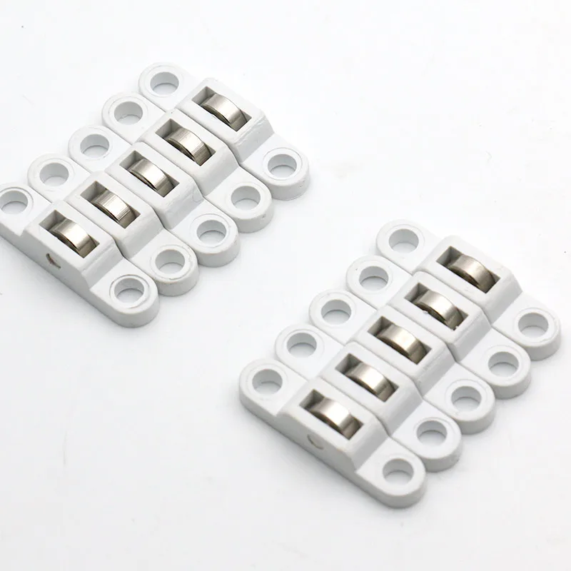 Ролики для раздвижных дверей шкафов 10 шт. Медные мебельные аксессуары и окон