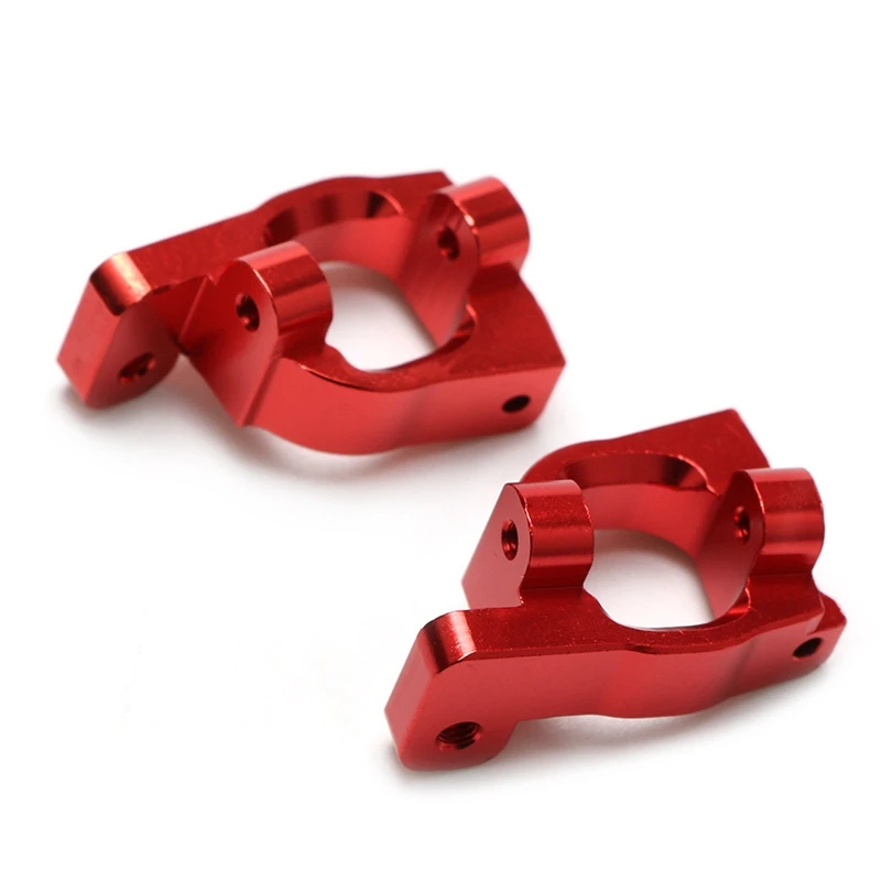 Передняя опорная база C Hub 2 шт. алюминиевый сплав для Wltoys 144001 красный и