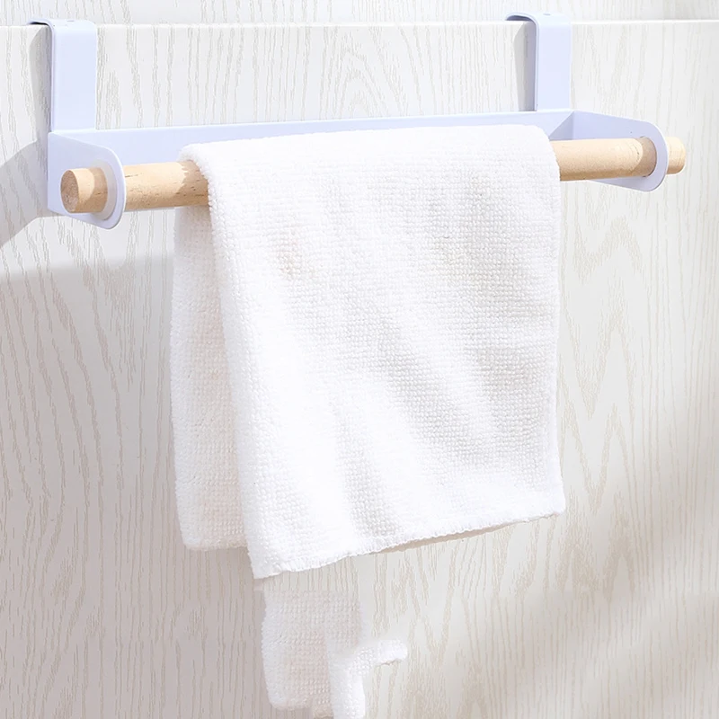 single pole paper towel holder rack Bathroom Toilet Roll Paper Holder Cupboard Hanger Hook Kitchen Accessories white | Обустройство