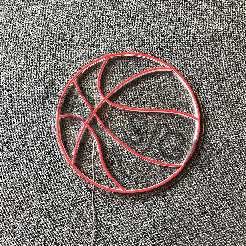 Basketball Logo INS Personalized Gift Custom LED neon sign Wall Decor For Bedroom Bar Store Club Display Light | Освещение