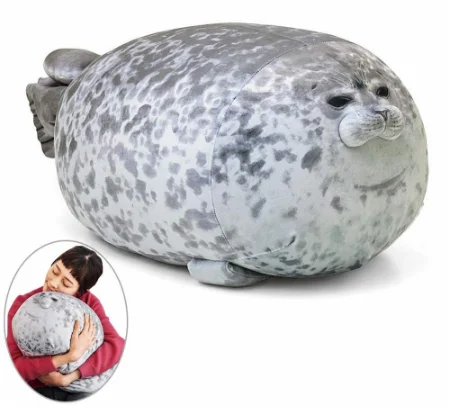 1 шт. мягкий 30 60 см морской Лев плюшевый игрушки море мир животных Печать плюшевые