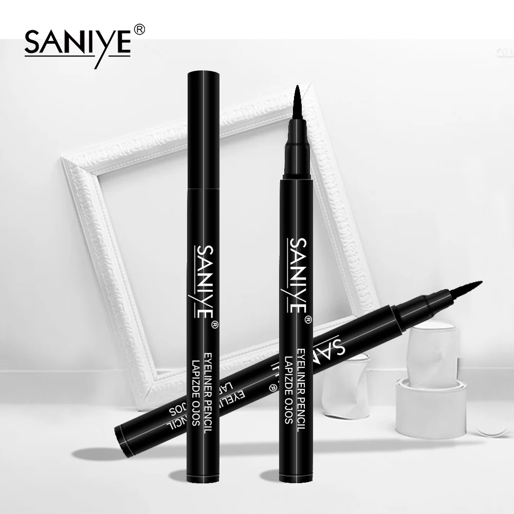 Подводка для глаз SANIYE Водостойкая черного цвета 1 шт. косметическая подводка