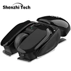 Беспроводная мышь перезаряжаемая компьютерная бесшумная оптическая гальваническая эргономичная мышь для офиса ноутбука