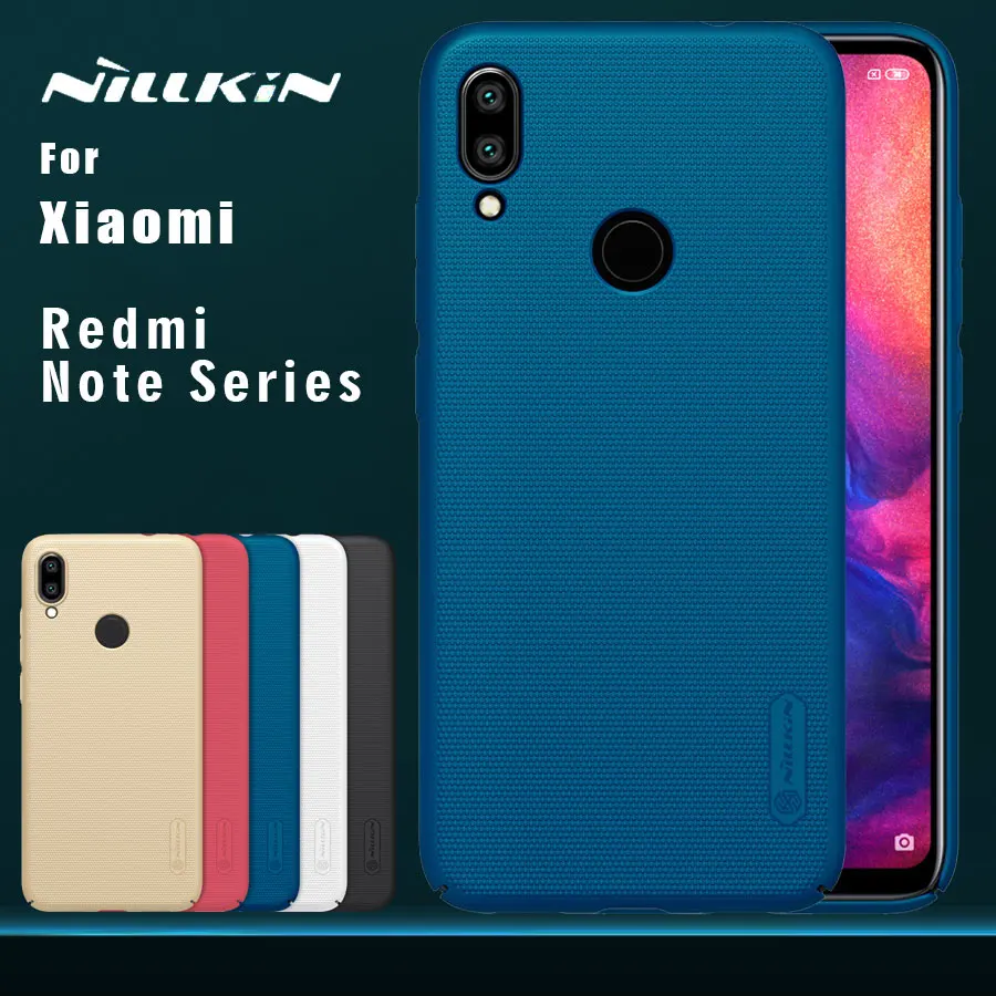 Чехол Nillkin для Xiaomi Redmi Note 8 7 Pro матовый защитный чехол задней панели ПК 8Pro