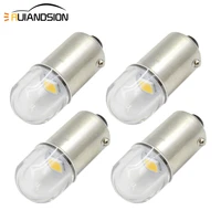 4pcs 6v warm white 1 smd 2835 ba9s t4w bax9s h6w h21w bay9s led replacement bulbs for car backup reversing or parking lights