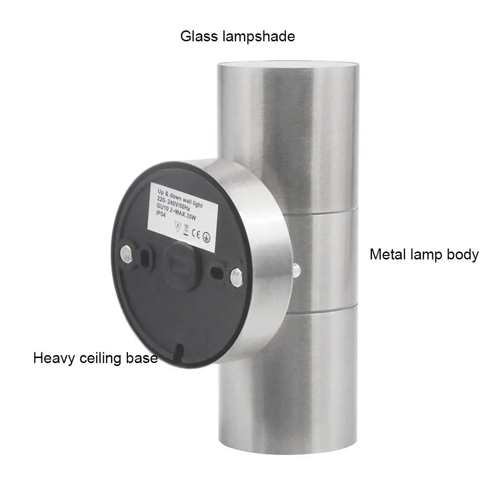 

Artpad Led Outdoor Wall Light Waterproof IP54 LED Spot Lights Garden Parking Stainless Motion Sensor Steel Wall Light Fixture