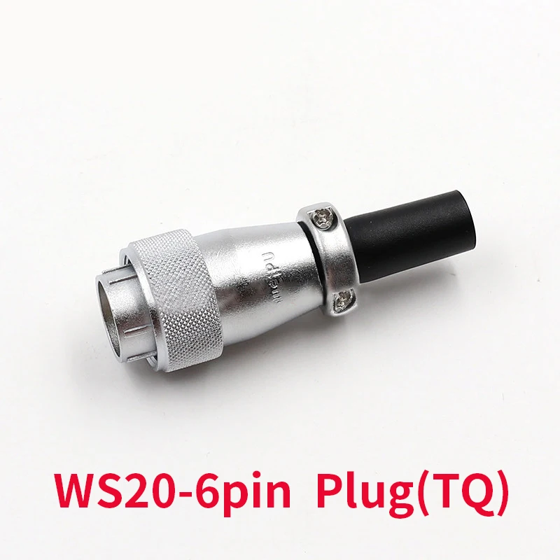 WS20 соединители 6 pin высоковольтный соединитель штепсельной вилки Промышленный