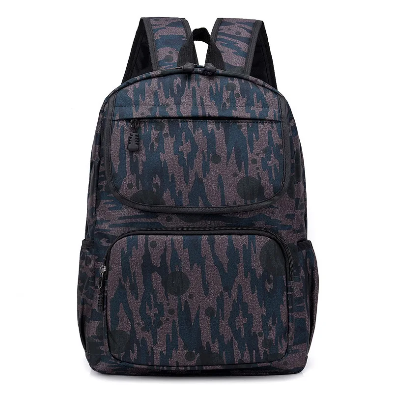 2023 Vintage women large capacity travel backpack Nylon Kids School Bag for Boys and Girls. Camouflage children backpacks