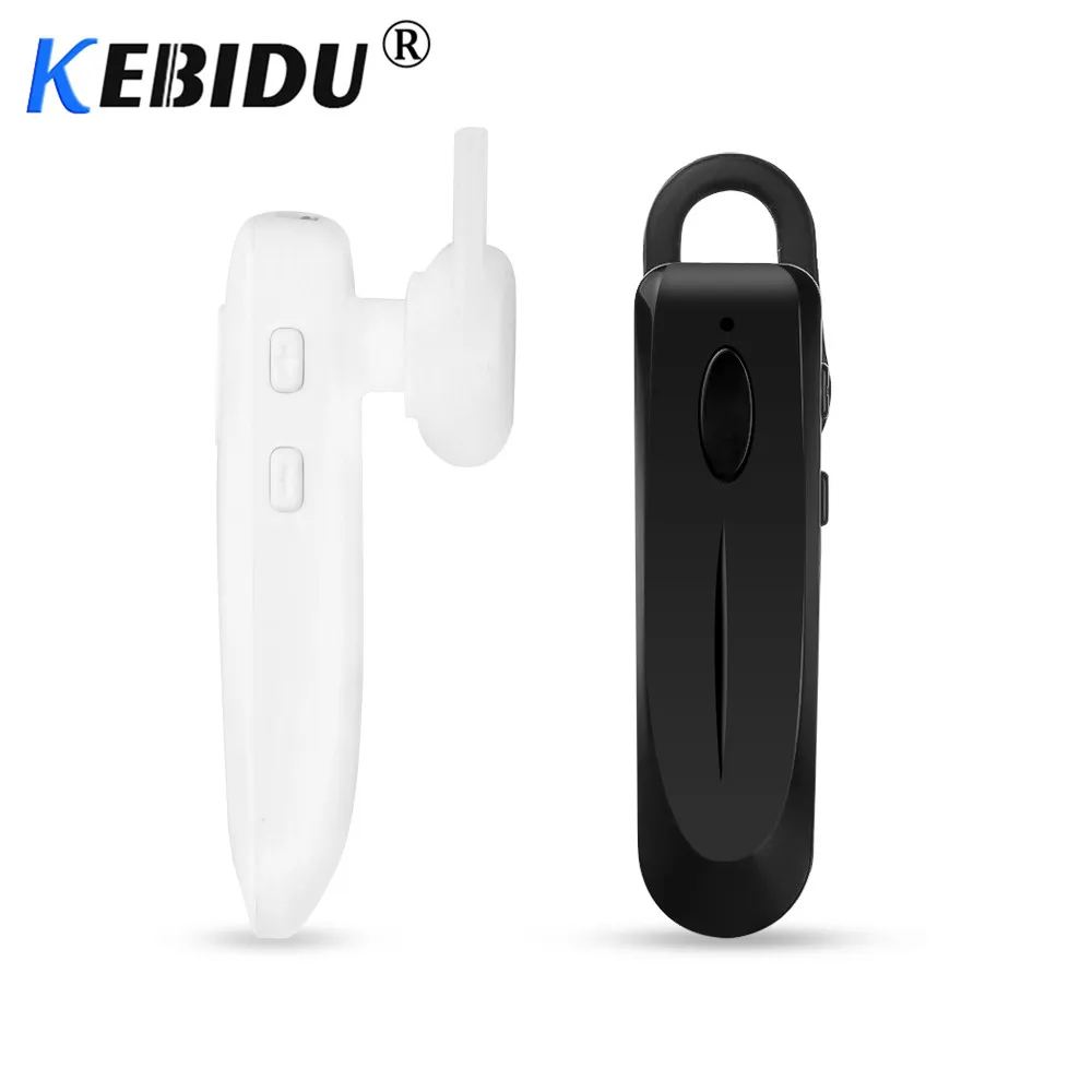 Kebidu Мини Bluetooth наушники стерео бас гарнитура громкой связи для ушного вкладыша