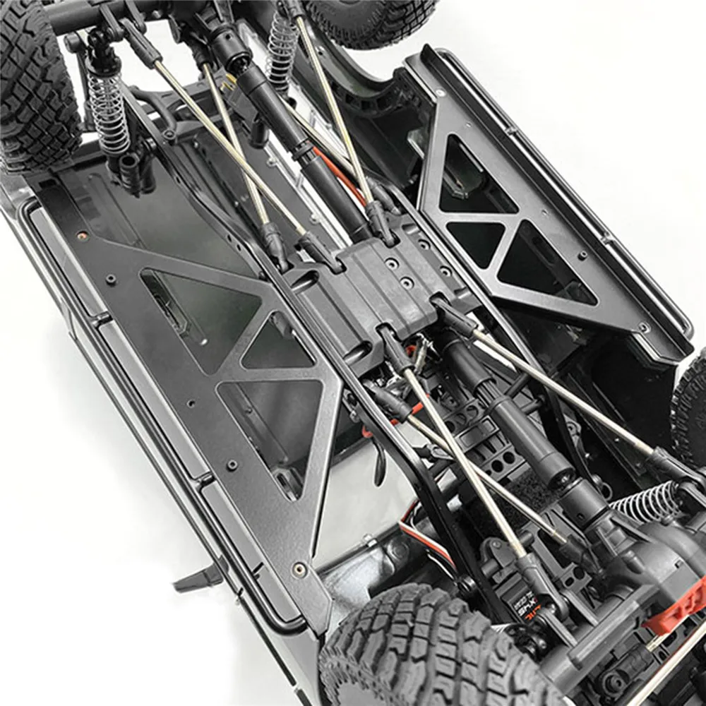 1 пара боковых ступенчатых педалей для крепления корпуса 1/10 Range Rover SCX10 Запчасти