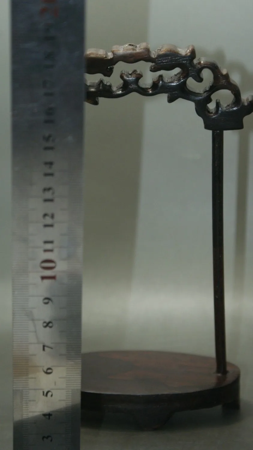 

Chino mano madera tallado excelentes adornos decorativo estante colgante envo gratis