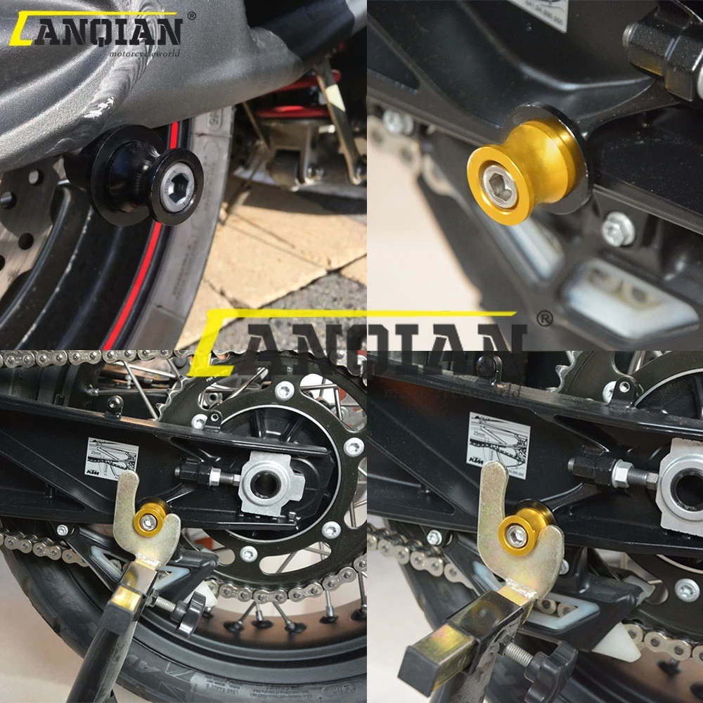 

8MM Motorcycle Accessories Swingarm Spools Slider Stand Screw For BMW R1200GS Adventure 2006-2013 R1200GS Adventure LC 2014-2018