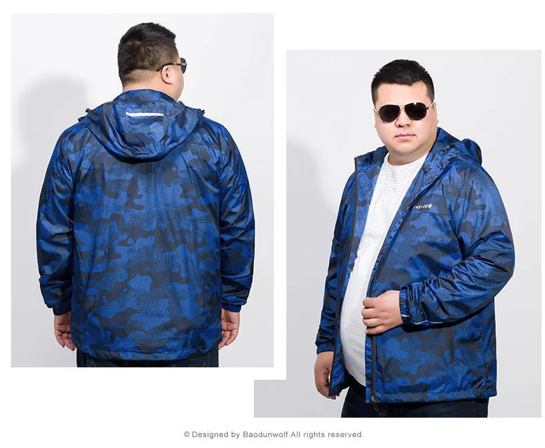 Плюс 10XL 8XL 6XL 5XL новая ультра тонкая куртка мужская брендовая одежда светильник
