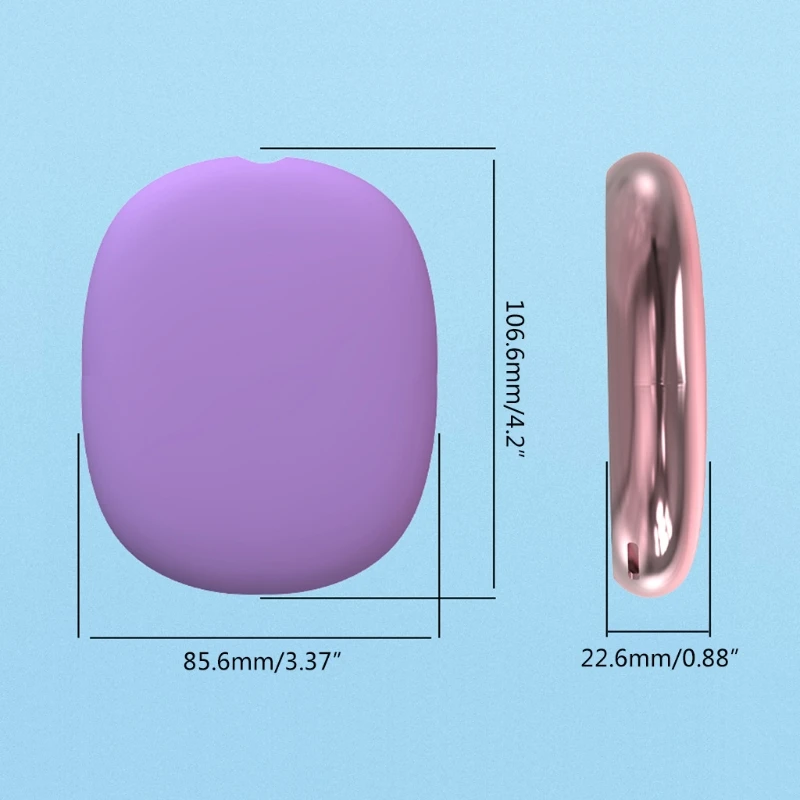 

Compatible with Airpods-Max Bluetooth-compatible Earphone Protective Cover Wireless Charge Shell Anti-dust Waterproof