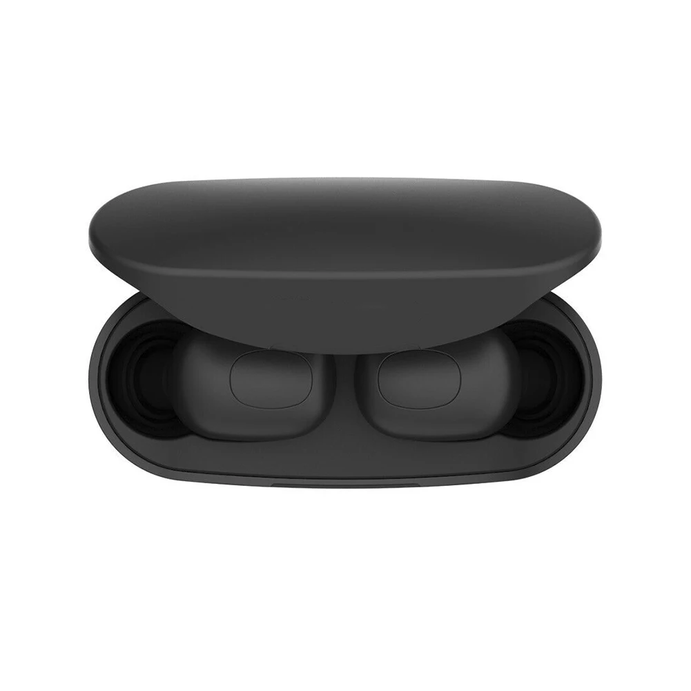 1 пара ABS беспроводные наушники Портативный громкой связи спортивные анти помех T Elf Bluetooth 5,0 двойной микрофон с зарядным устройством - Цвет: Черный
