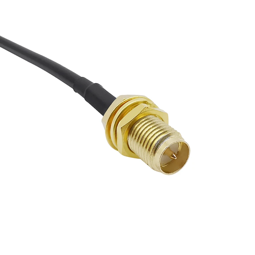 1 шт. RP SMA Штекерный к Гнездовой RG174 WiFi антенный Удлинительный кабель RP-SMA разъем