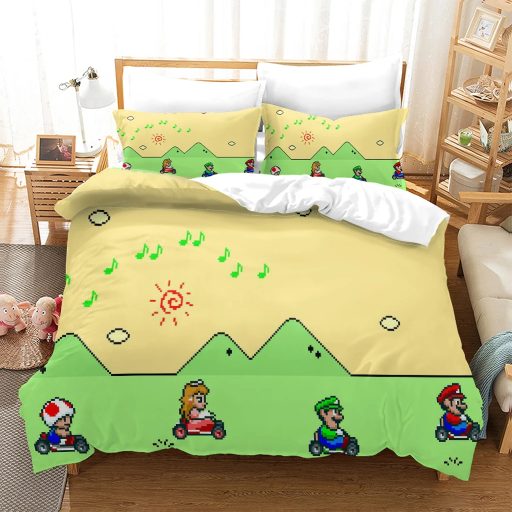 

3D Bed Bedding Sets Quilt Covers Pillow Shams Duvet Cover Sets Bedclothes King Queen Full Nordic Spring Home Textile