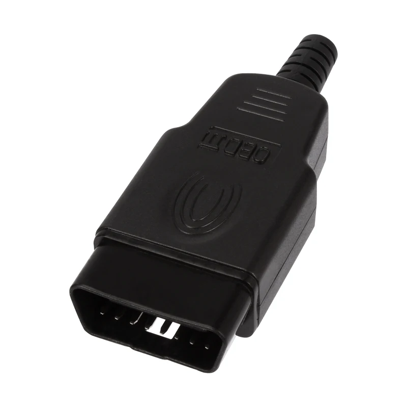 5 шт автомобильные аксессуары OBD2 гнездовой разъем 16 Pin мужской OBD переходник с